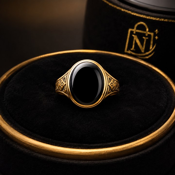 Turkish Style Stone Ring for Men