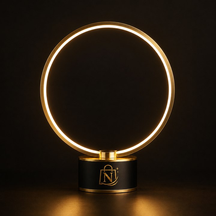Modern Circular LED Table Lamp