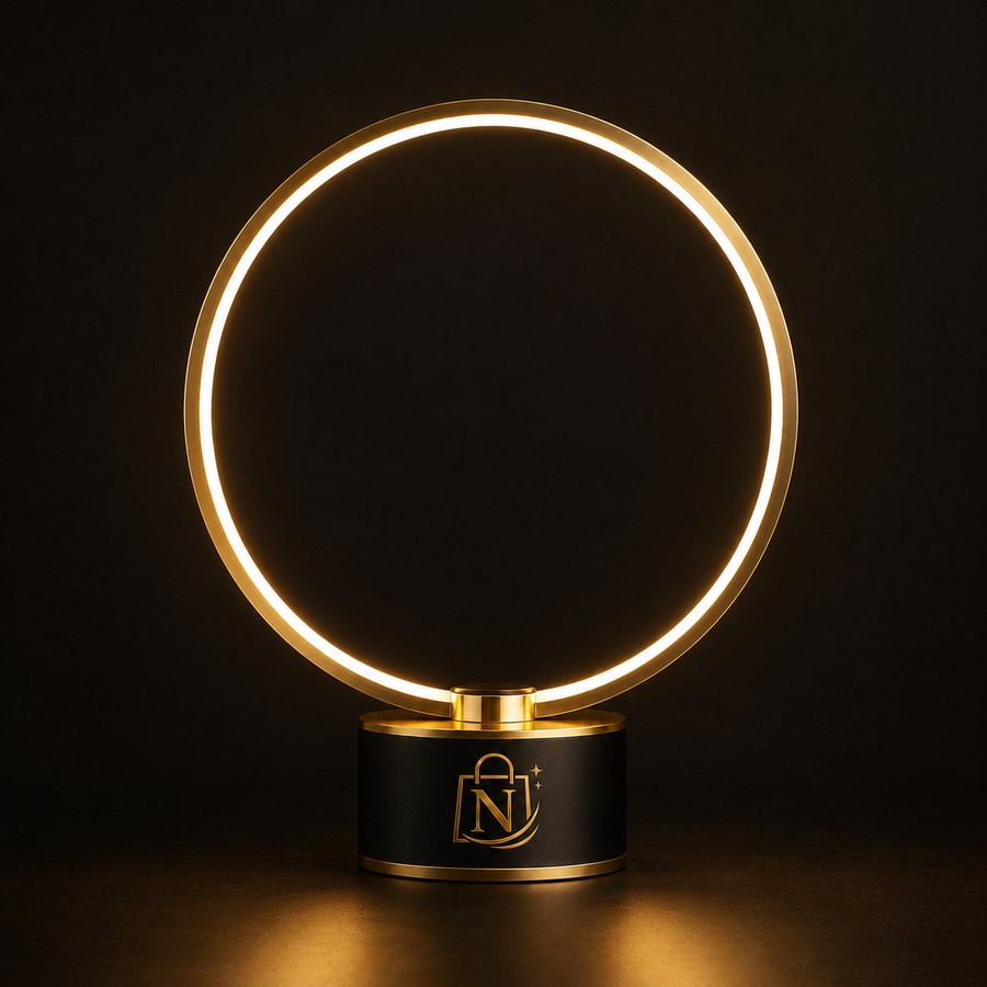Modern Circular LED Table Lamp