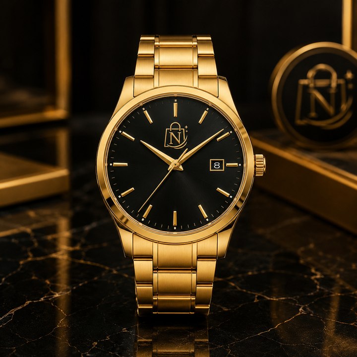 Classic Stainless Steel Analog Watch for Men