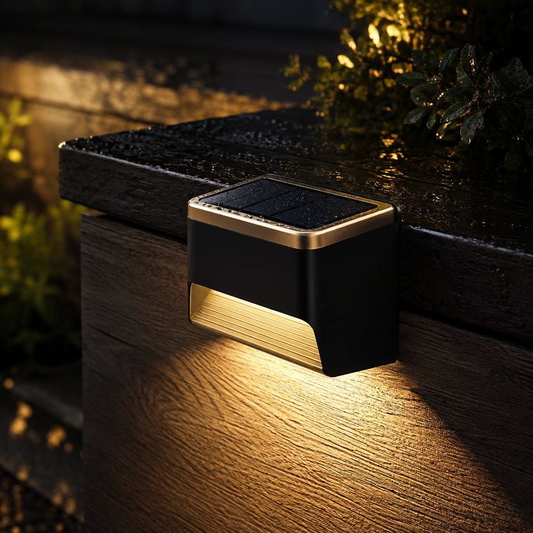 Waterproof Solar Step and Fence Light
