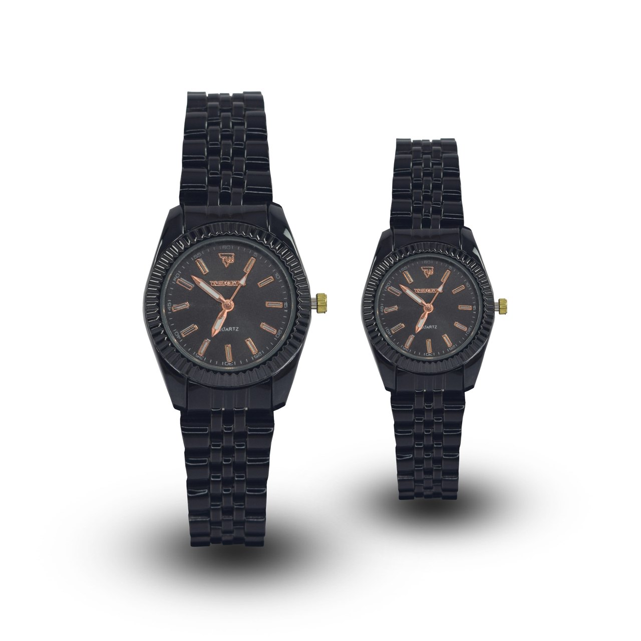 Timesquare Couple Watches - Black