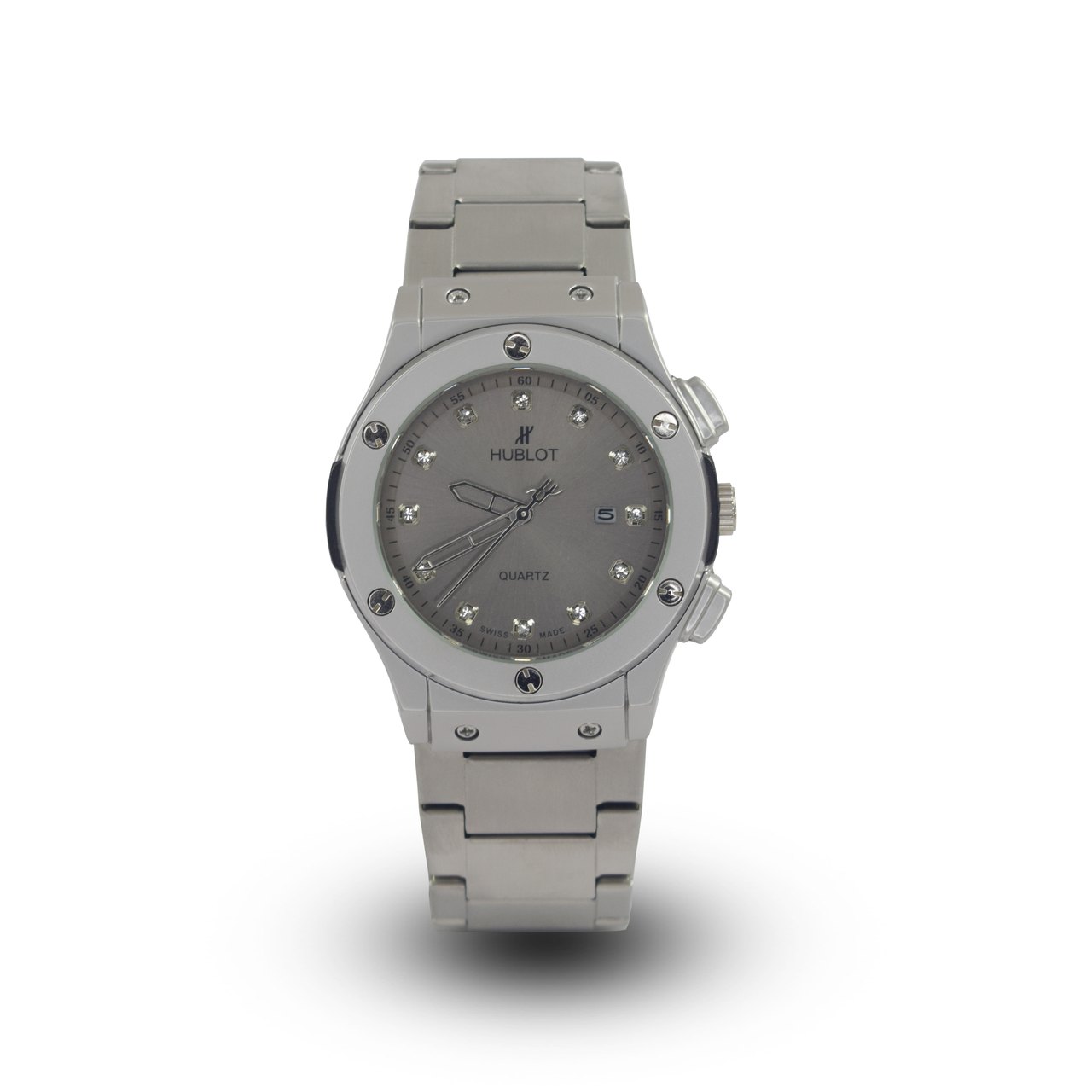 Hublot Diamond Cut (Silver Dial)