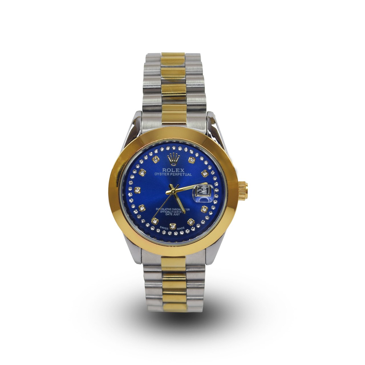 RLX Oyster - Golden (Blue Dial)